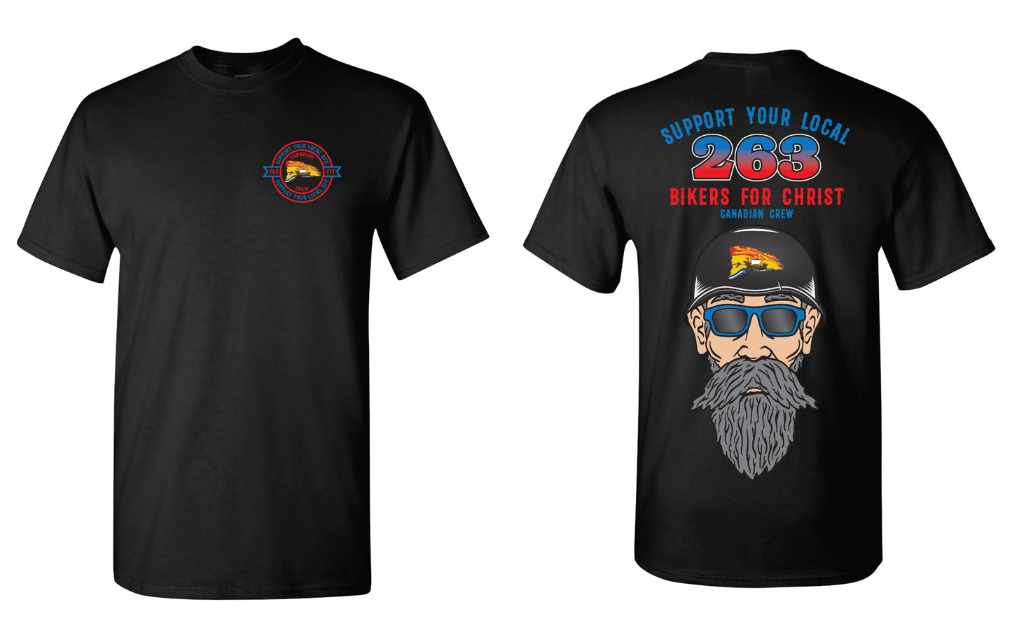 T-Shirt - BFC Old Man Biker