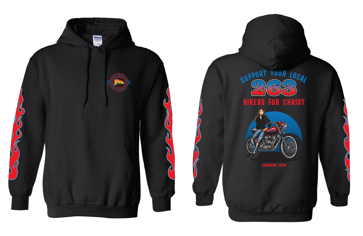 Hoody - BFC Female Biker
