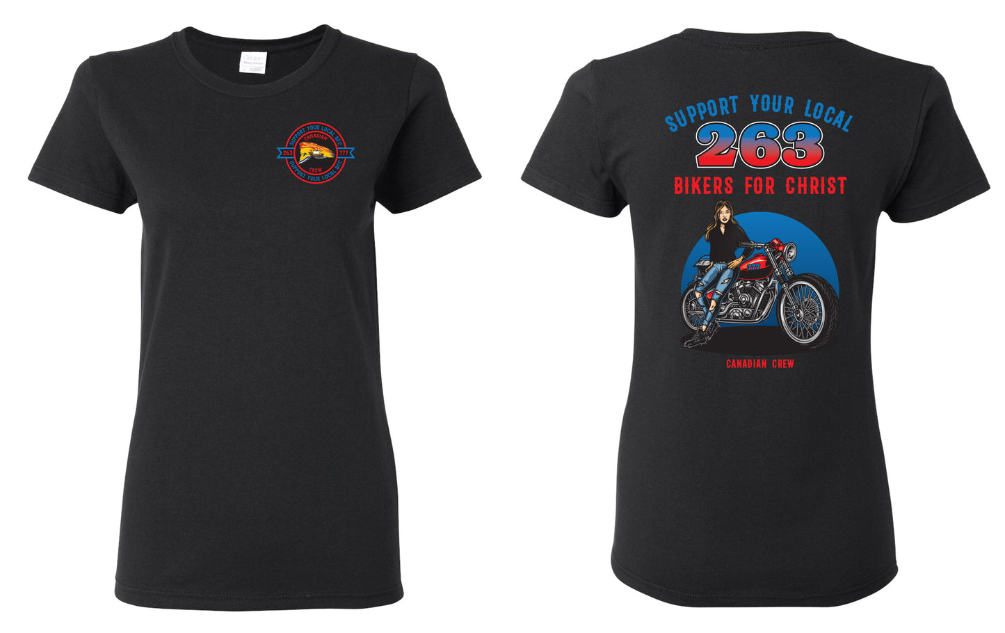 Female T-Shirt - BFC Female Biker