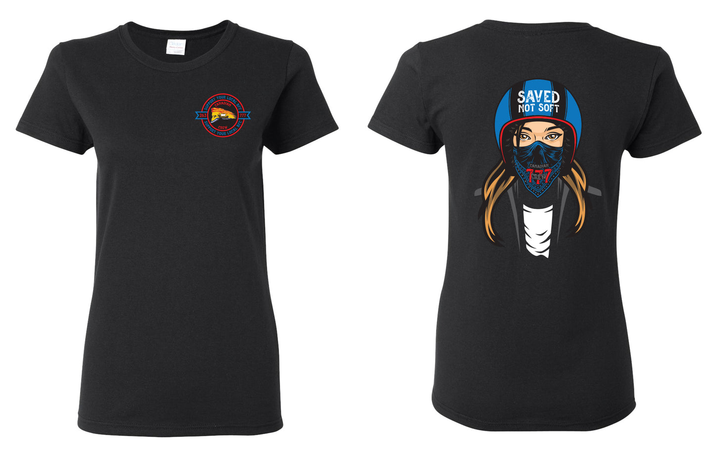 Female T-Shirt - BFC Saved not Soft